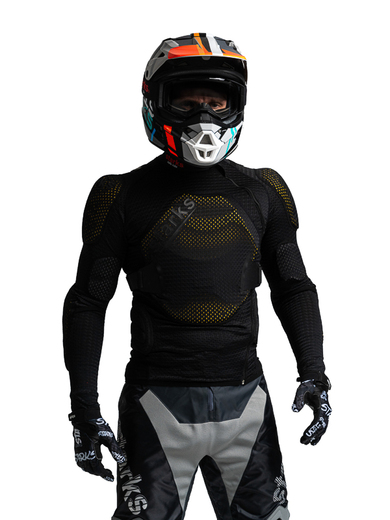STARKS Air Flex  Моточерепаха  (Чёрный) (S-M) pitbikemarket.ru