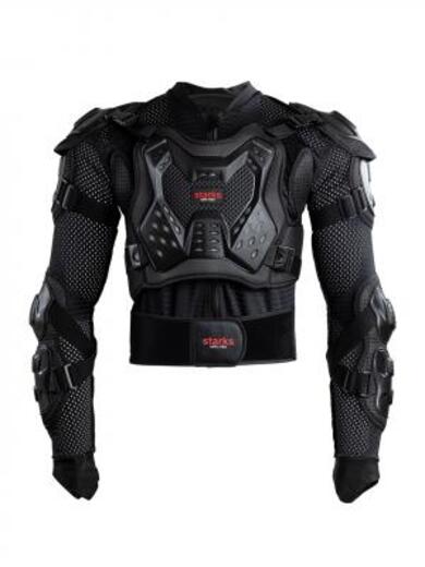 STARKS Body Armor Solid Chest Моточерепаха  (Чёрный) (L) pitbikemarket.ru